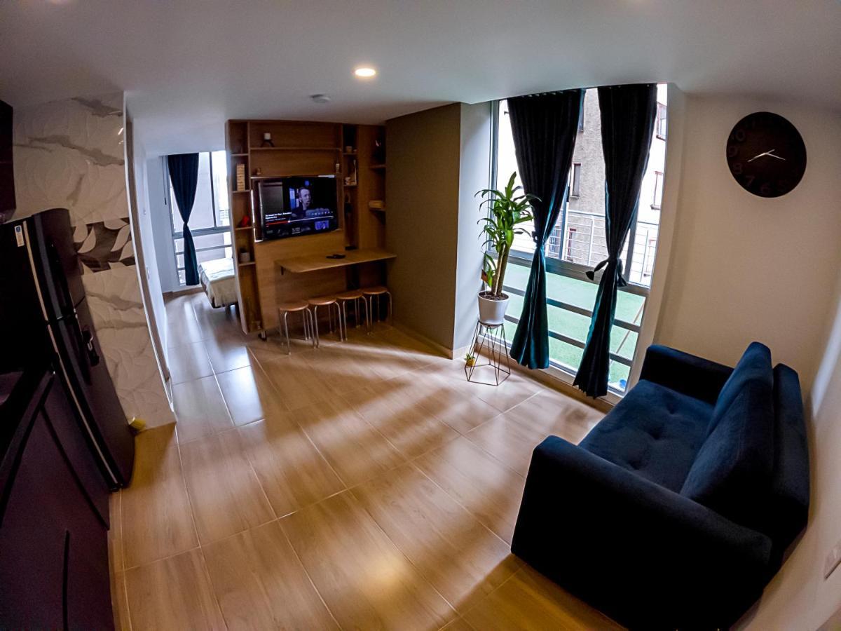 Comodo Apartamento Tipo Loft En Centro De Bogota 5 Esterno foto